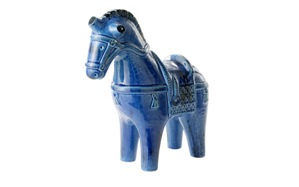 Rimini Blue - Horse No.139 by Aldo Londi for Bitossi Ceramiche | SCP
