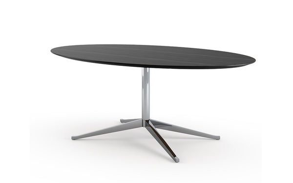 Florence Knoll oval table desk by Florence Knoll for Knoll | SCP