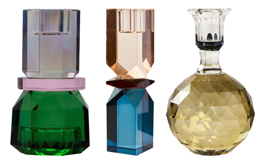 Crystal Candle Holders