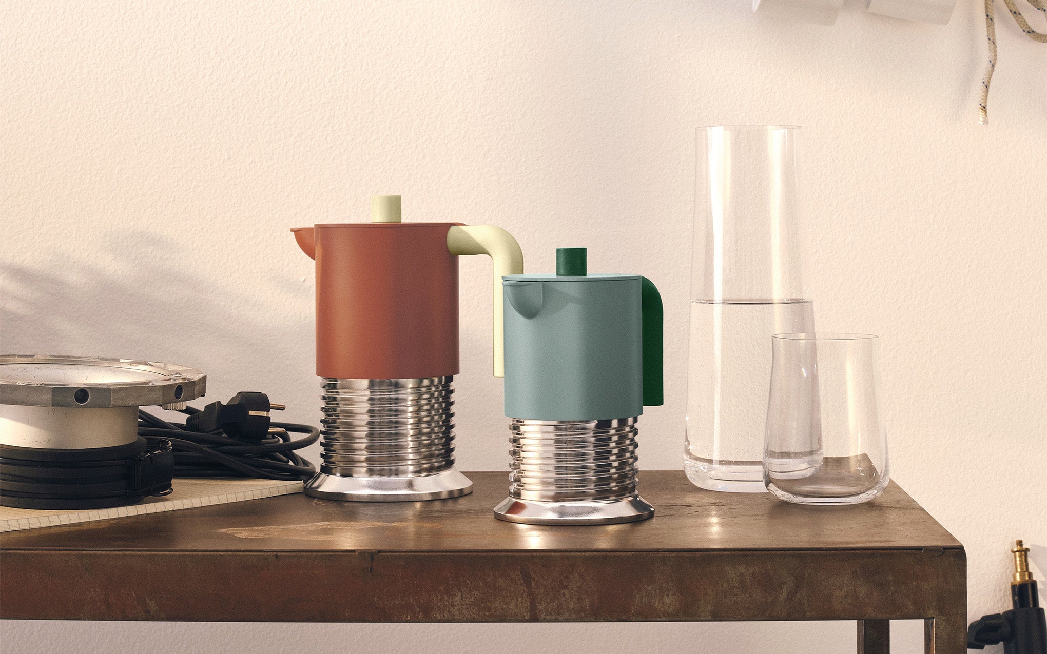Vite espresso coffee maker – sage green