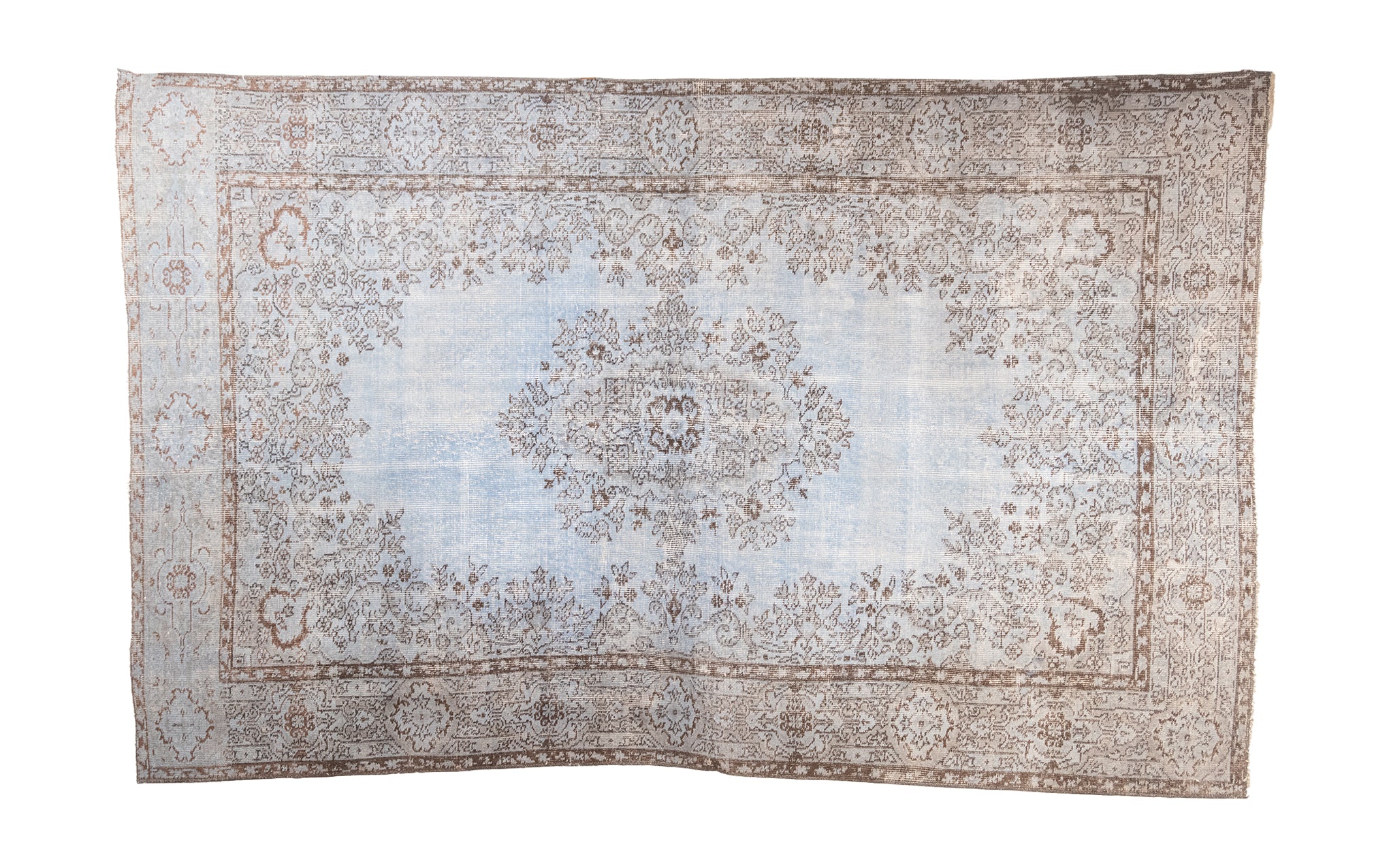 Ex-Display Vintage shaved rug - pale blue | SCP
