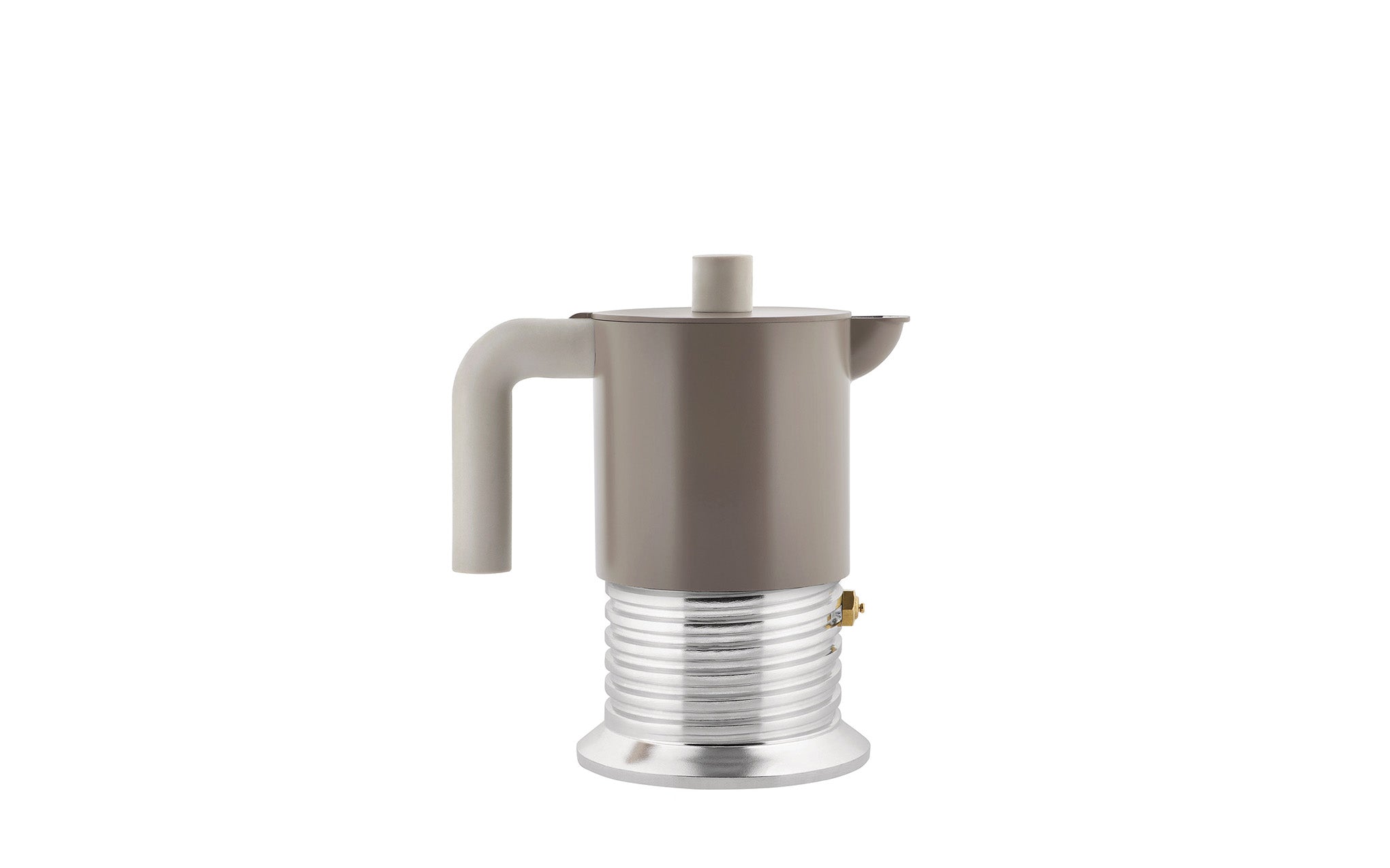 Vite espresso coffee maker – warm grey