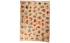 Suzani wall hanging - fish