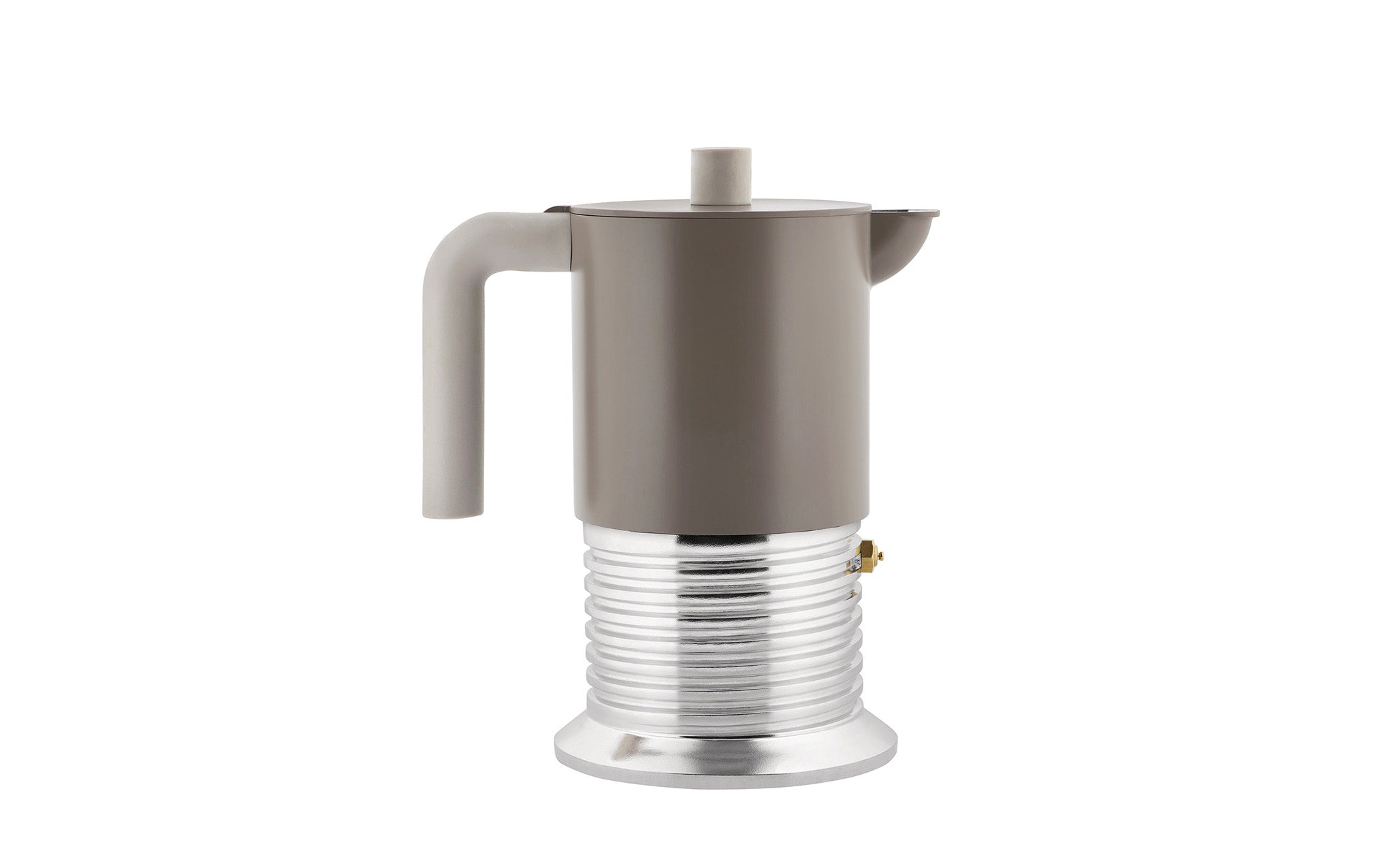 Vite espresso coffee maker – warm grey