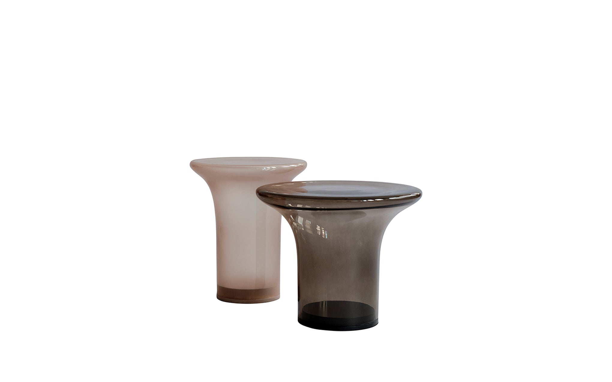 Trumpet side table