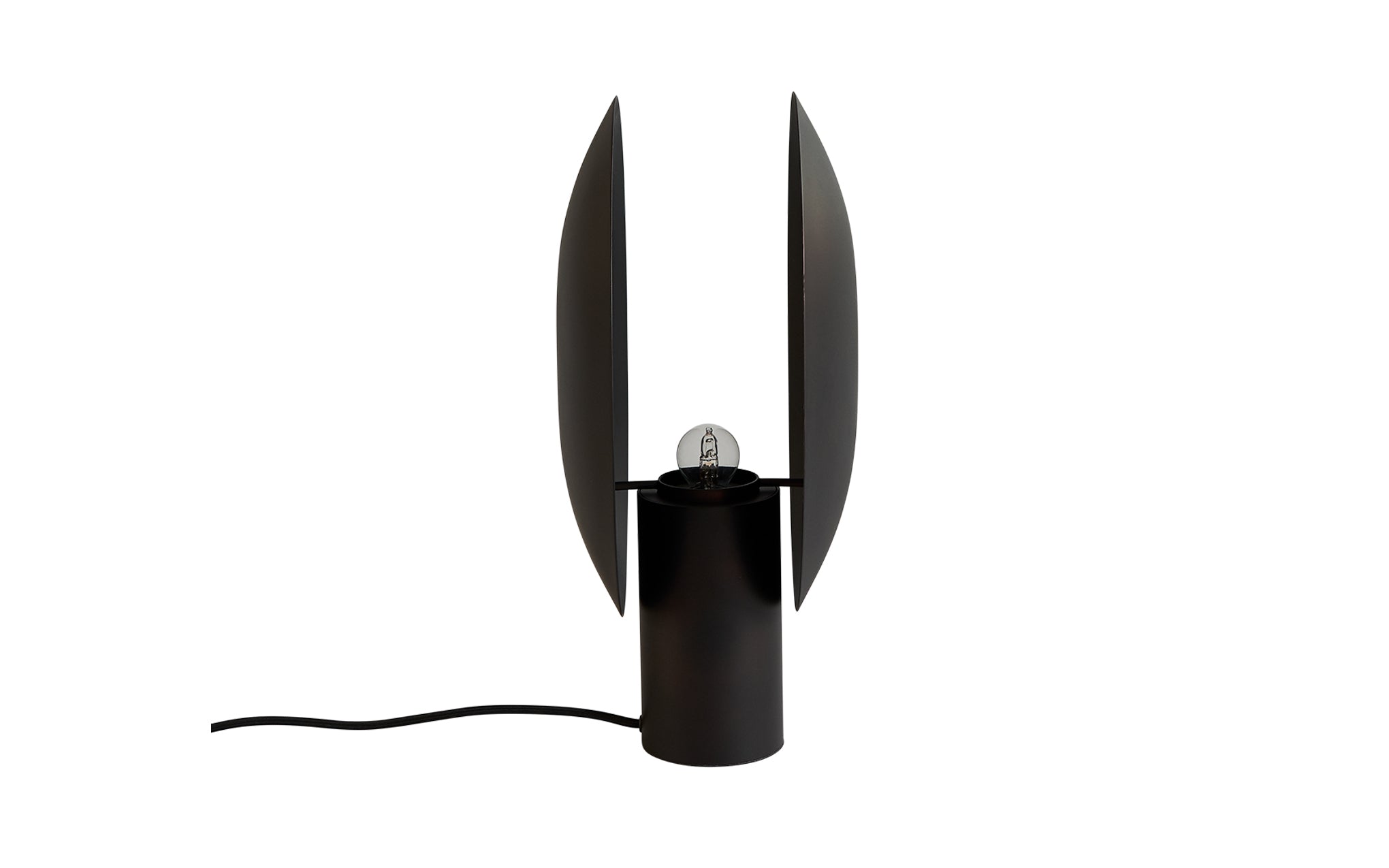 Clam table lamp