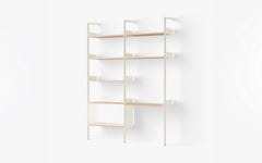 Rombe shelving system - configuration D