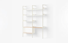 Rombe shelving system - configuration D