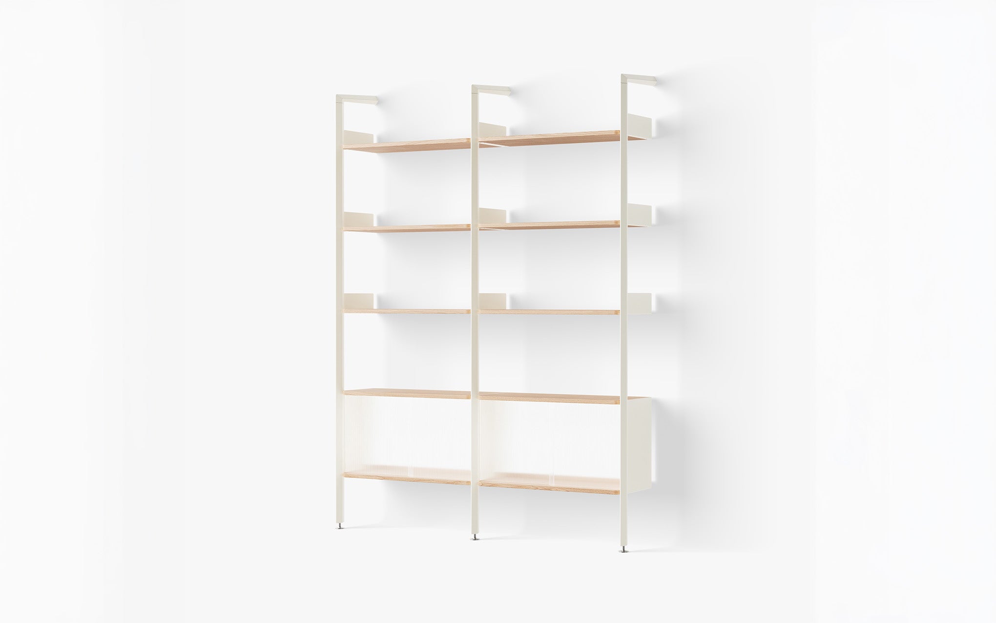 Rombe shelving system - configuration E