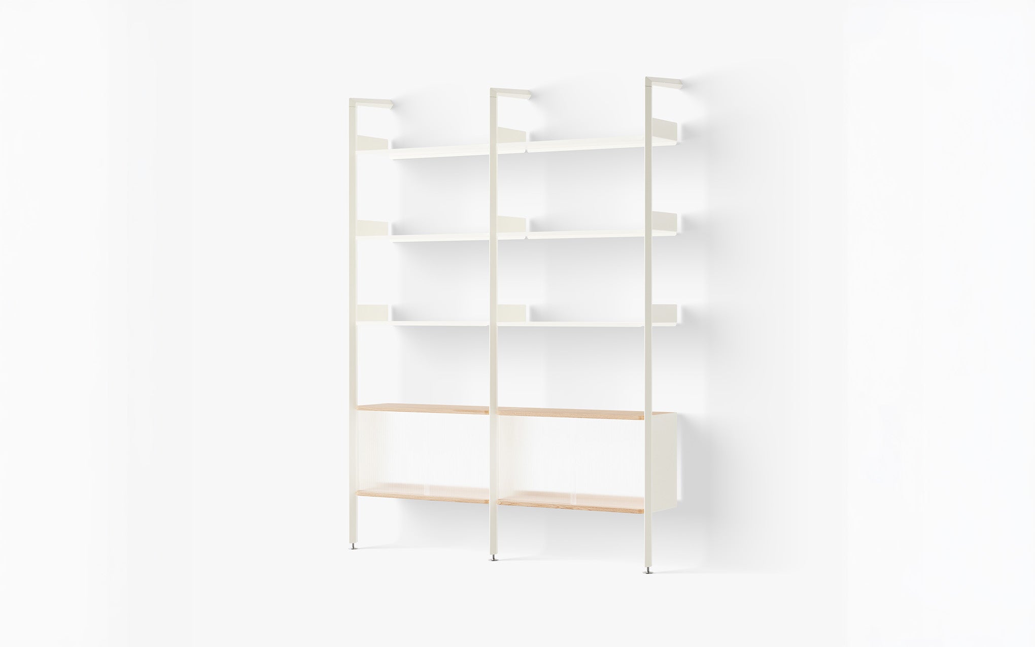 Rombe shelving system - configuration E