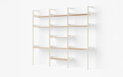 Rombe shelving system - configuration I