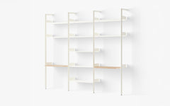 Rombe shelving system - configuration I