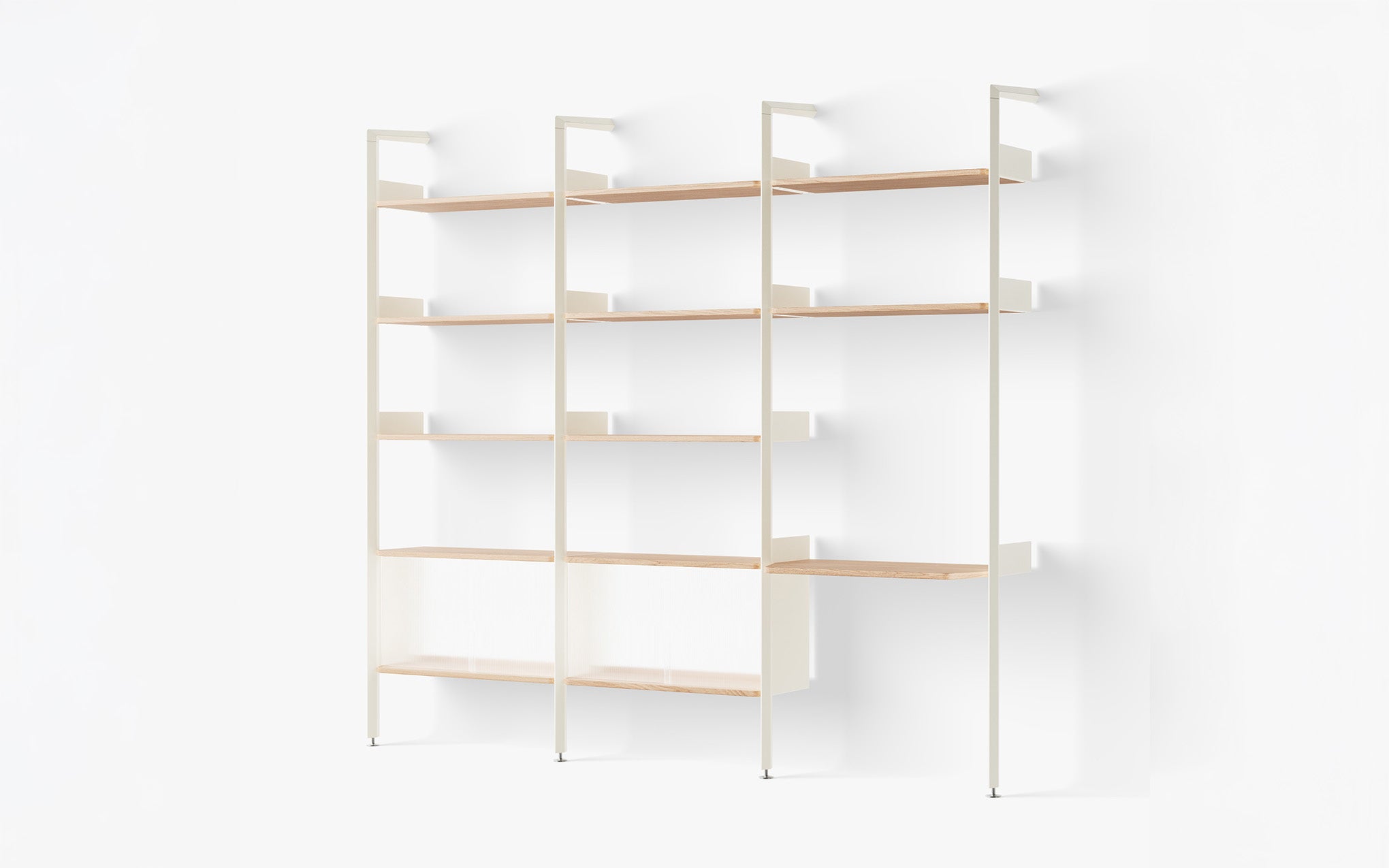 Rombe shelving system - configuration J