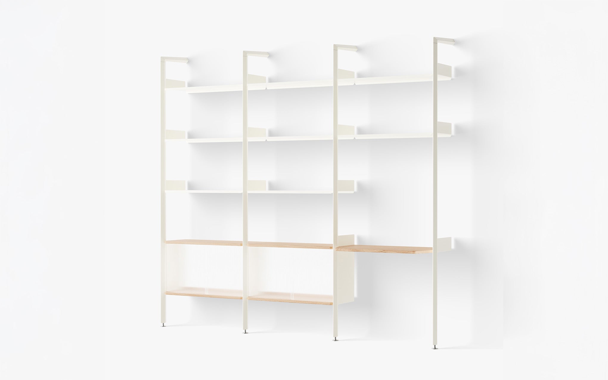 Rombe shelving system - configuration J