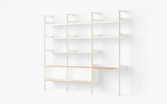Rombe shelving system - configuration J