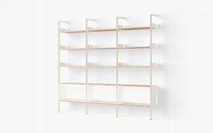 Rombe shelving system - configuration K