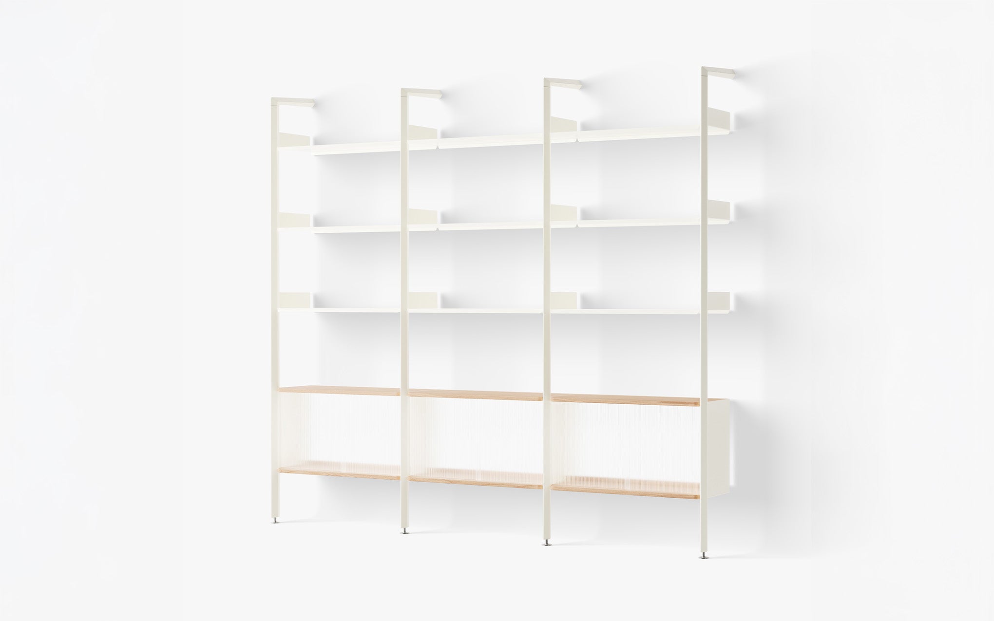 Rombe shelving system - configuration K