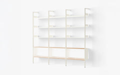 Rombe shelving system - configuration K