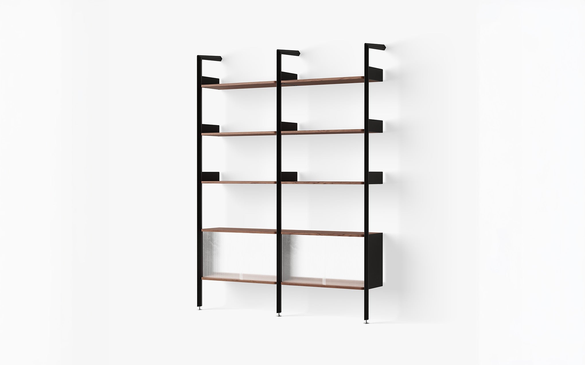 Rombe shelving system - configuration E