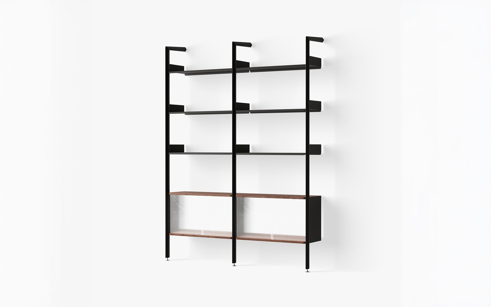 Rombe shelving system - configuration E