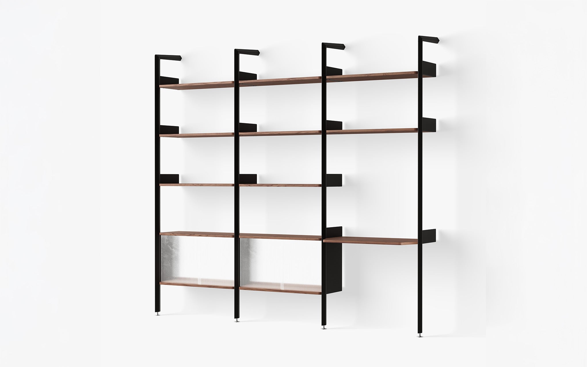Rombe shelving system - configuration J
