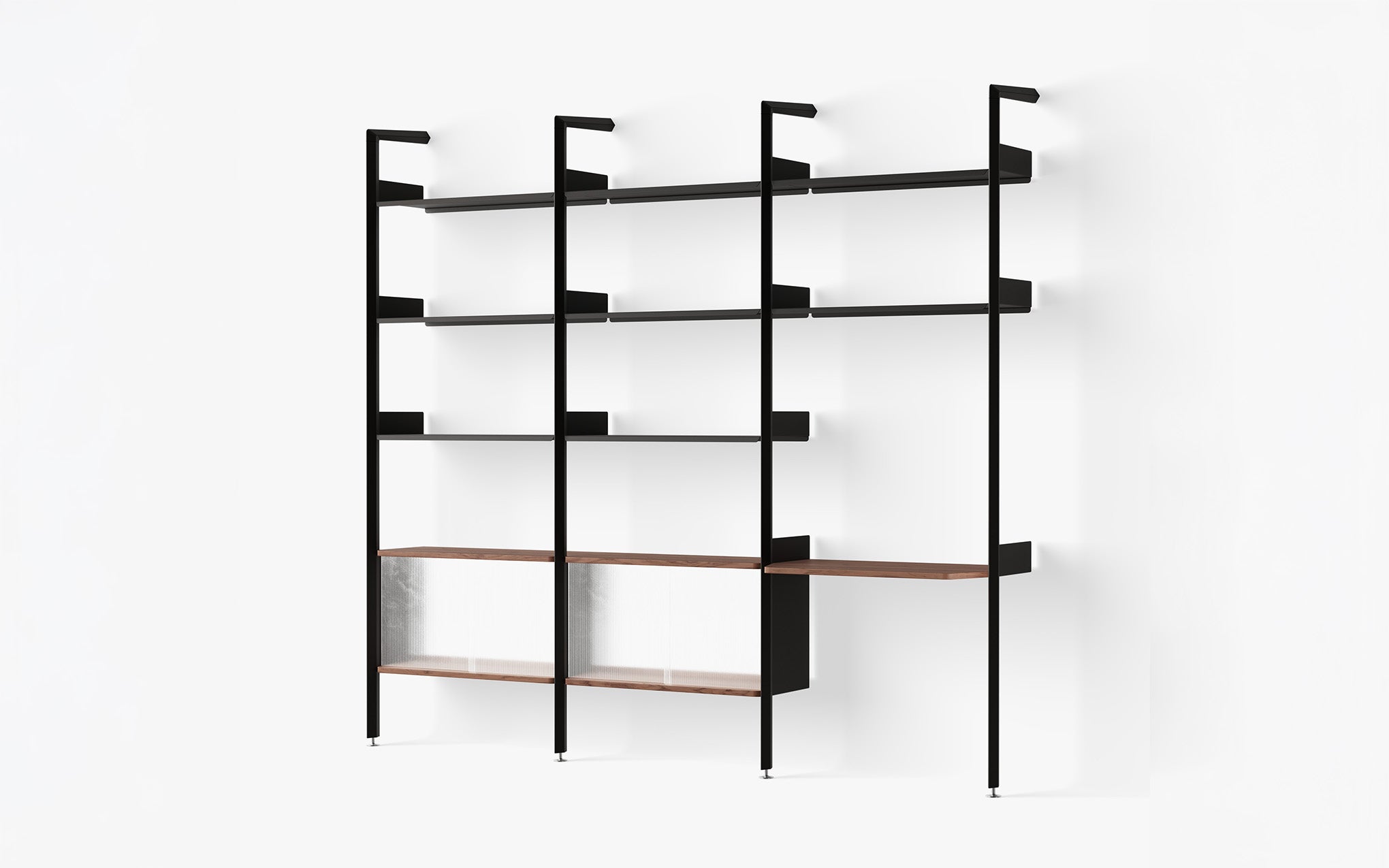 Rombe shelving system - configuration J
