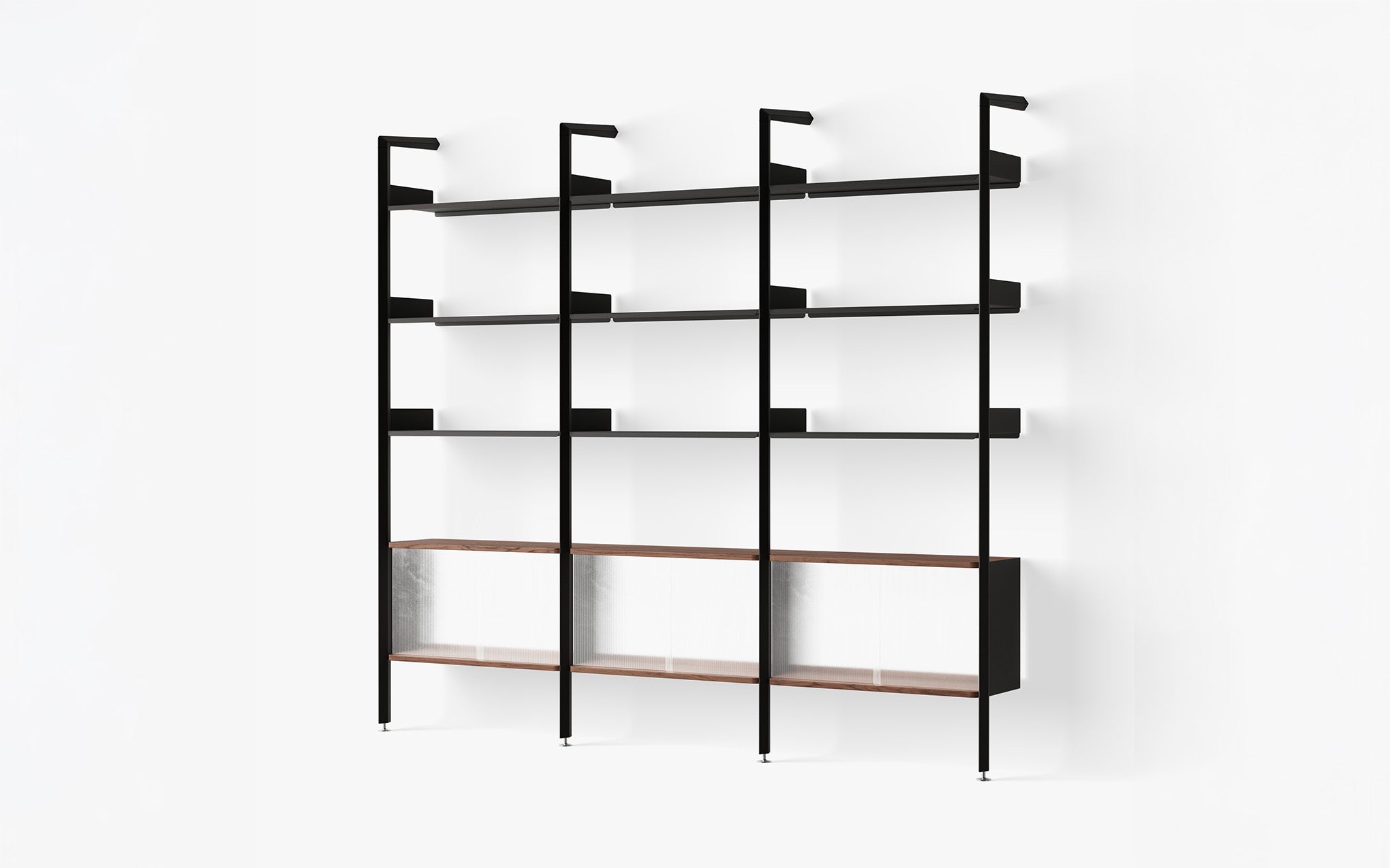 Rombe shelving system - configuration K