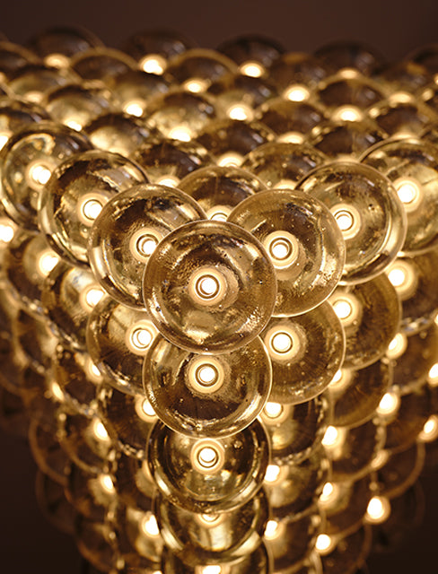14 Geometric chandelier