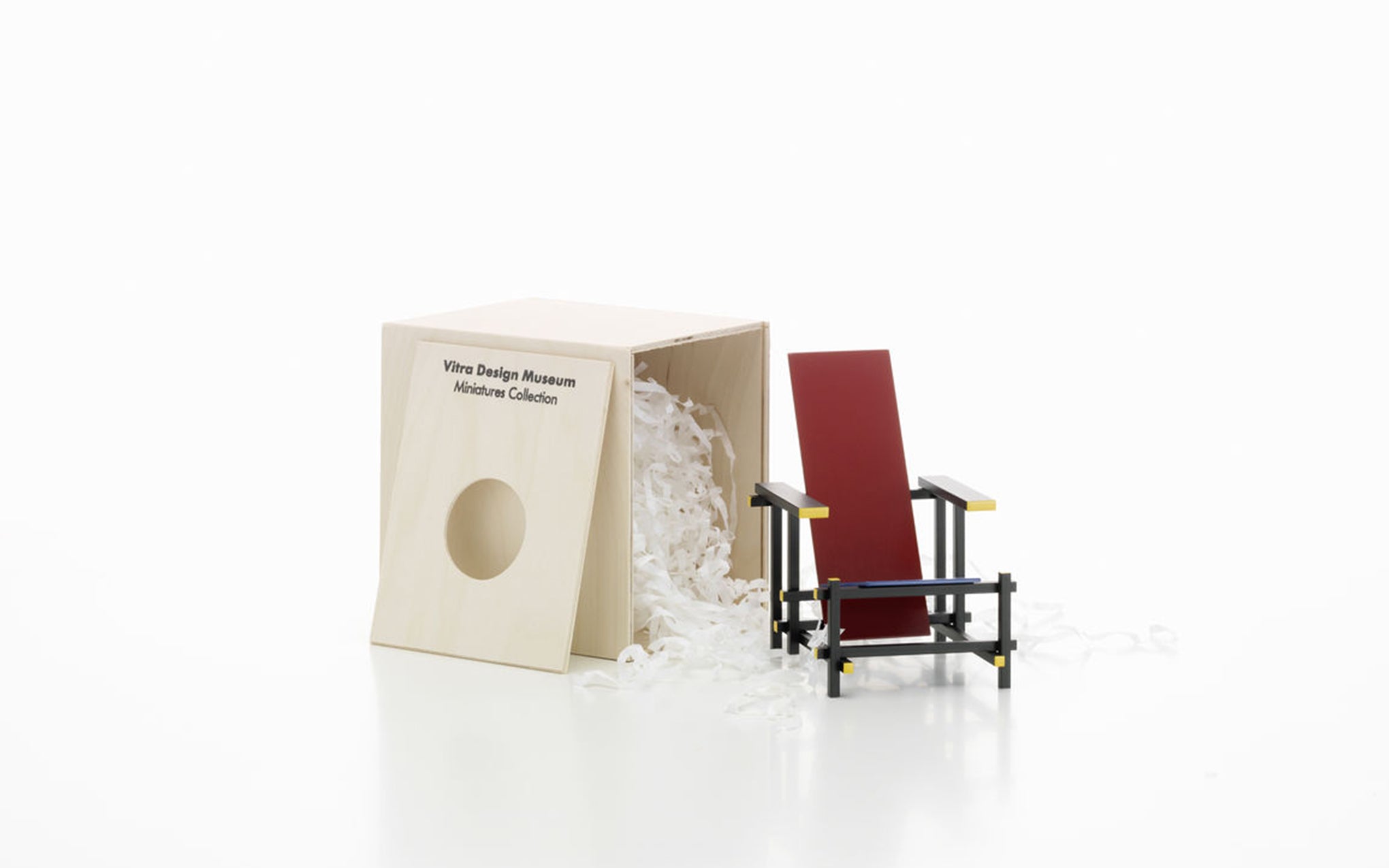 Miniatures Rood Blauwe Stoel