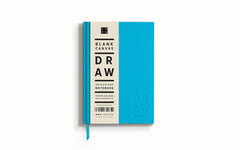 Blank Canvas A5 sketchbook - turquoise