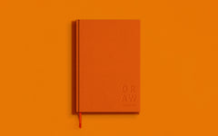 Blank Canvas A5 sketchbook - orange