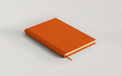 Blank Canvas A5 sketchbook - orange