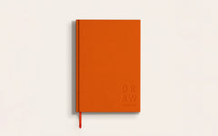 Blank Canvas A5 sketchbook - orange