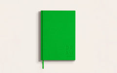 Blank Canvas A5 sketchbook - green