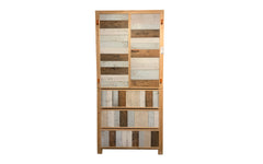 Ex-display Classic cupboard in Scrapwood - unlacquered white