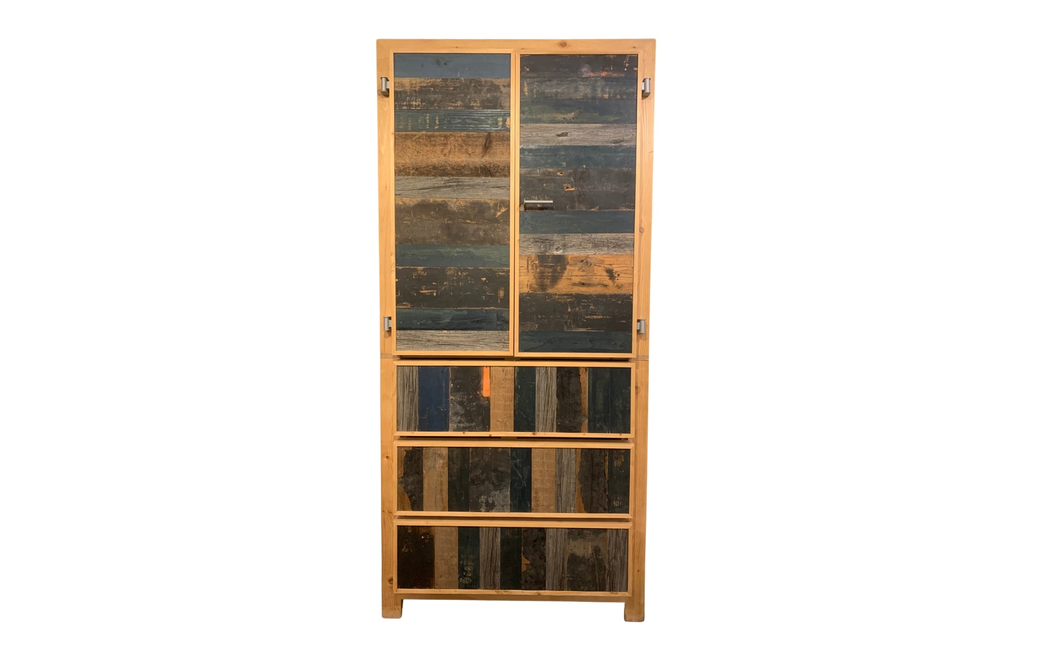 Ex-display Classic cupboard in Scrapwood - unlacquered navy