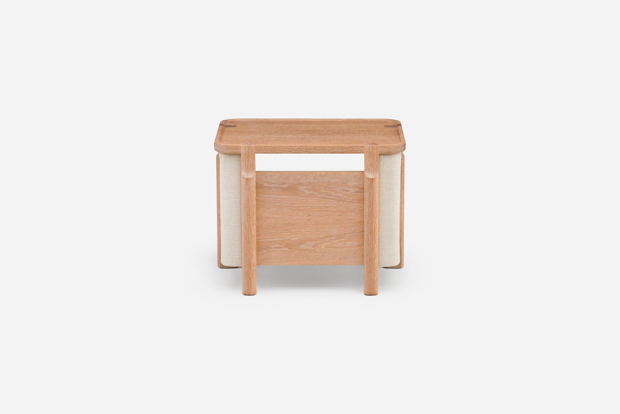 Twenty-Five upholstered bedside table