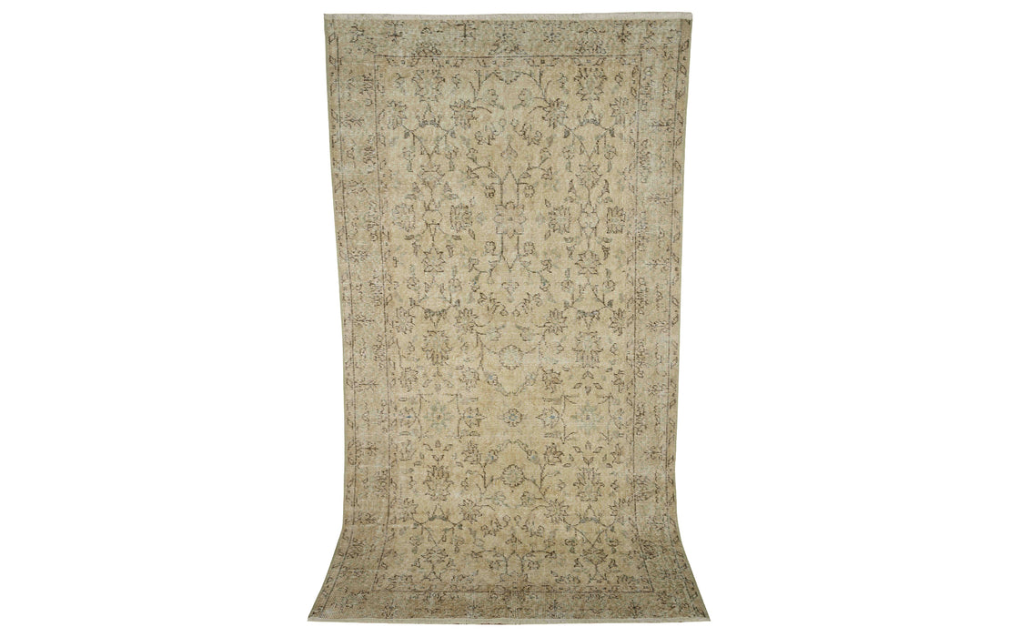 Vintage shaved rug - beige