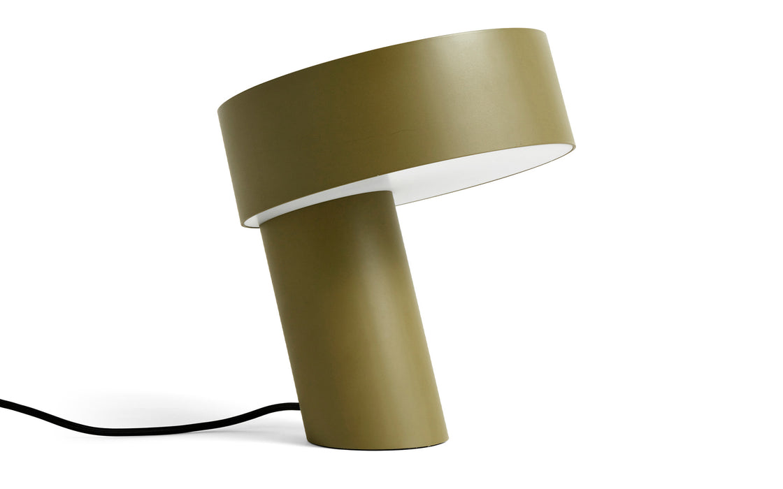 Slant table lamp