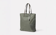 Natalie waxed cotton tote