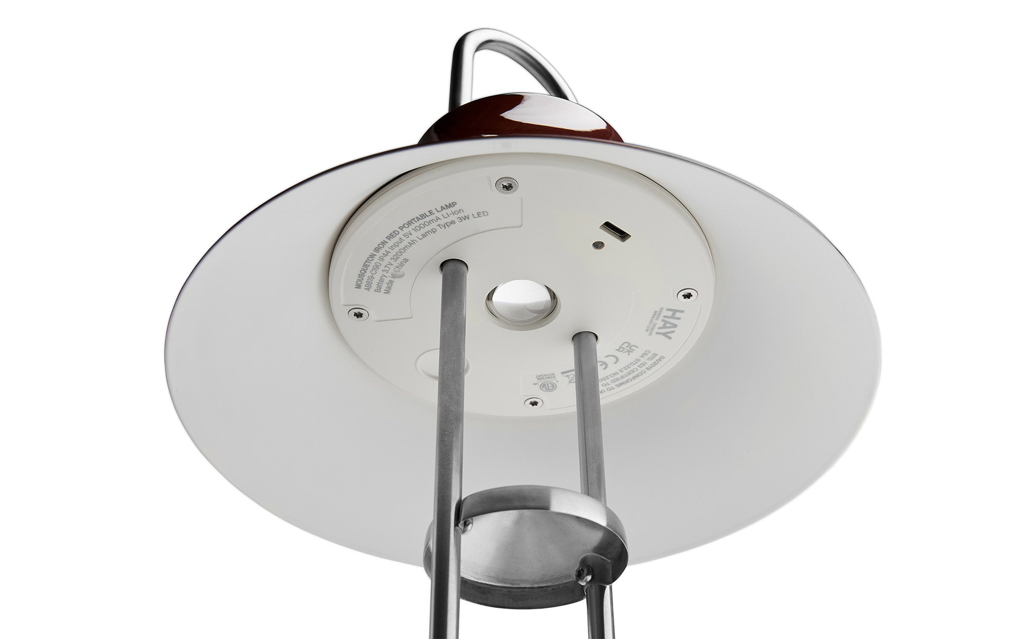 Mousqueton portable lamp