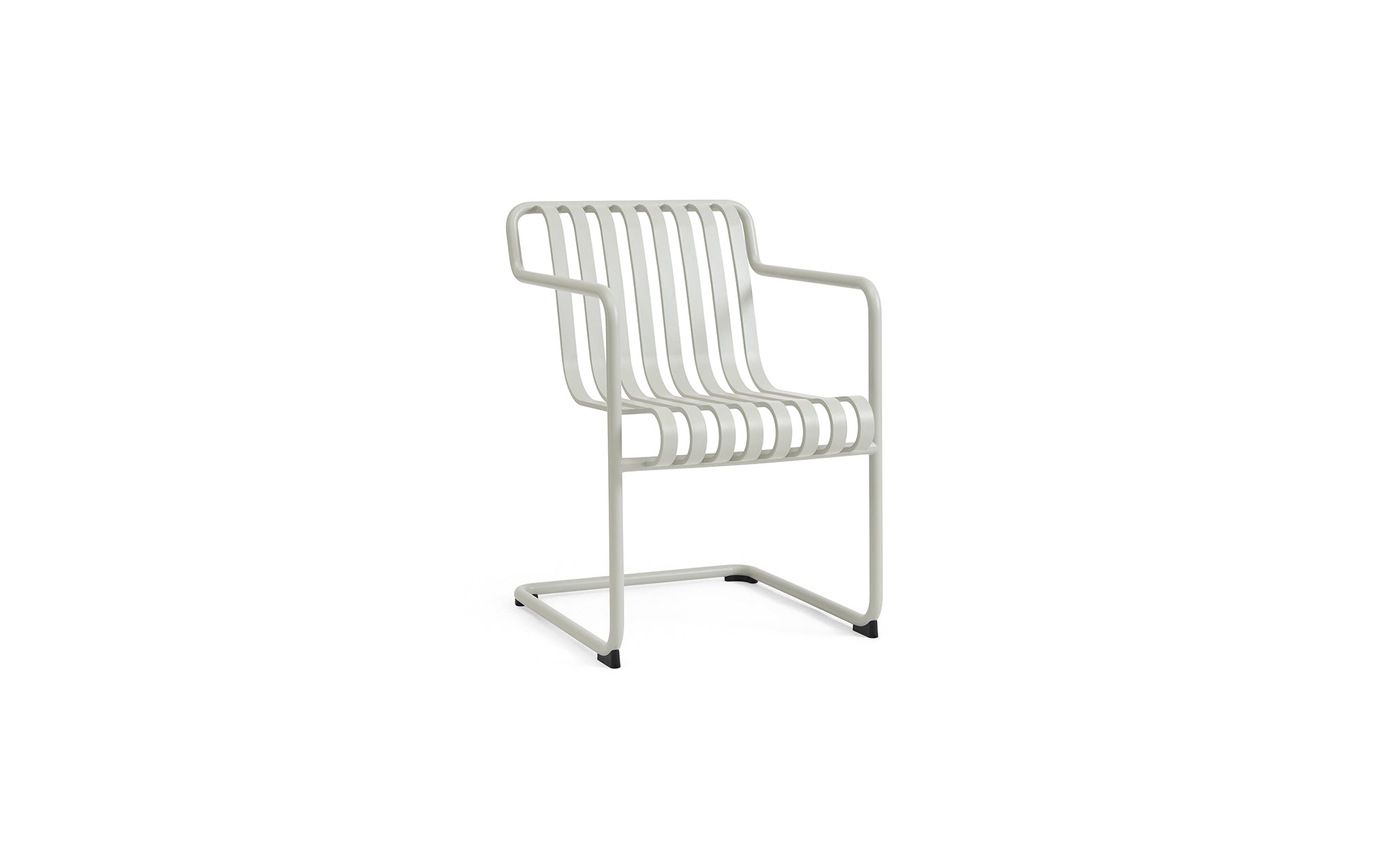 Palissade cantilever dining armchair