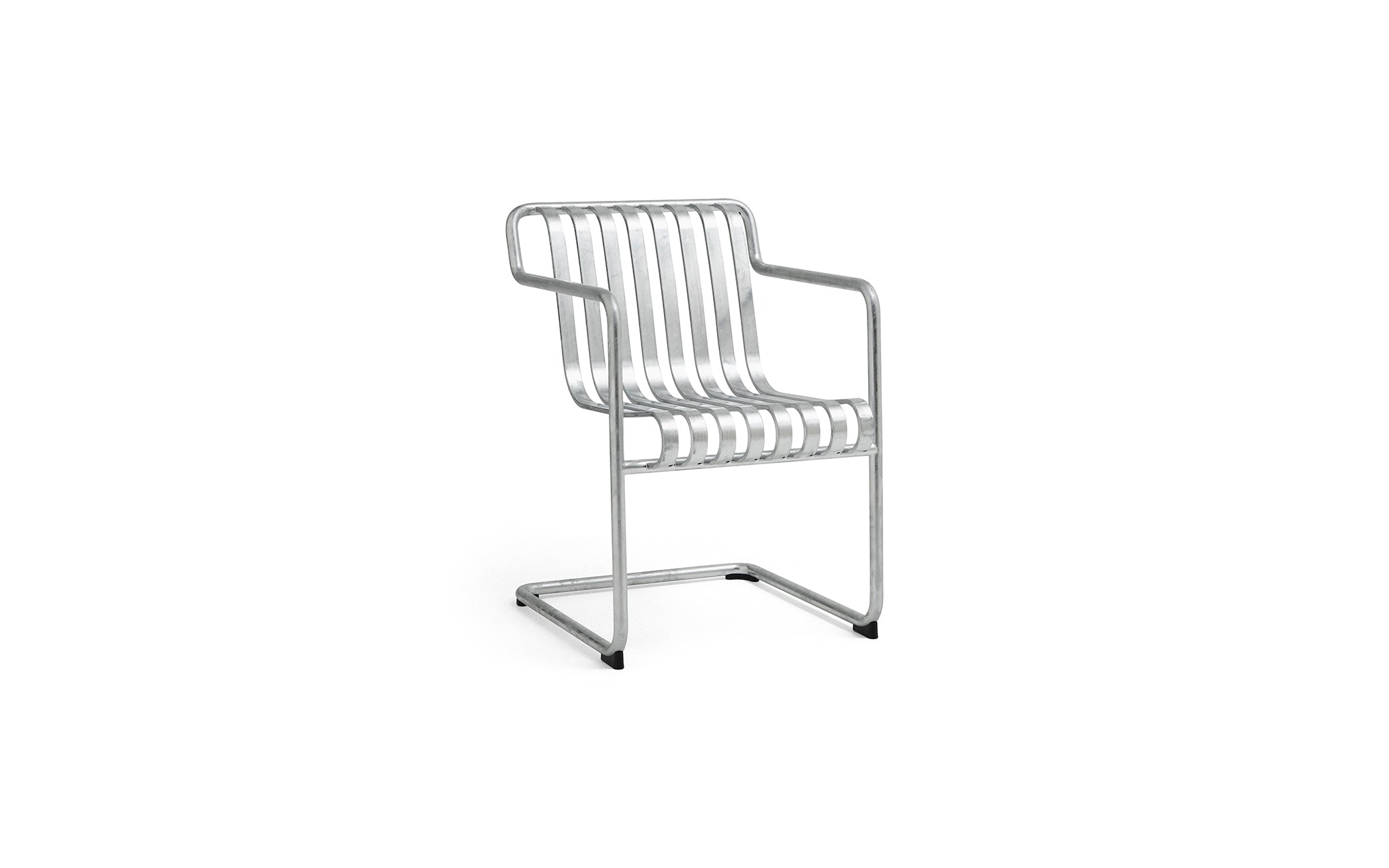 Palissade cantilever dining armchair