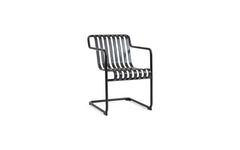 Palissade cantilever dining armchair