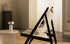 Column portable table light