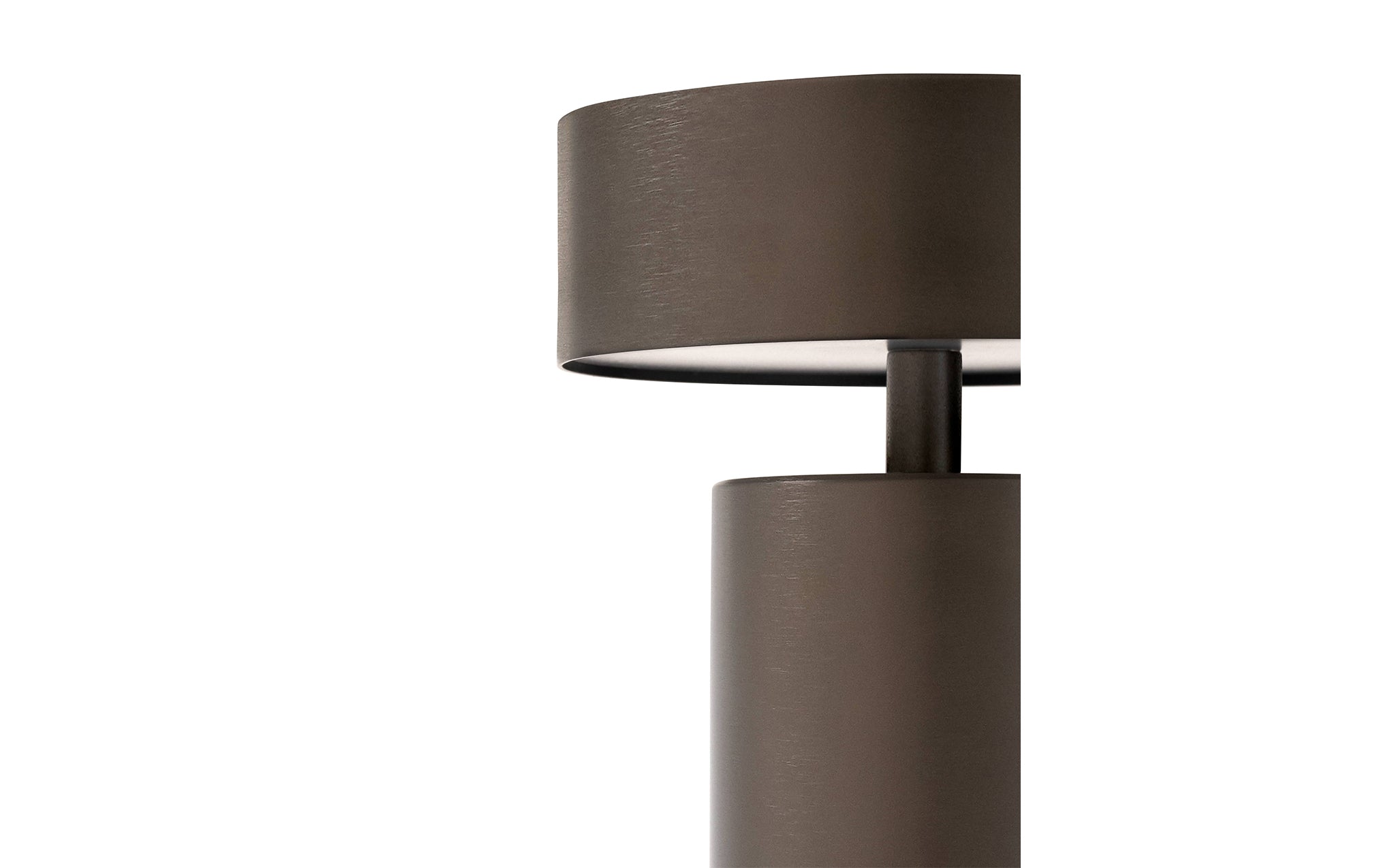 Column portable table light