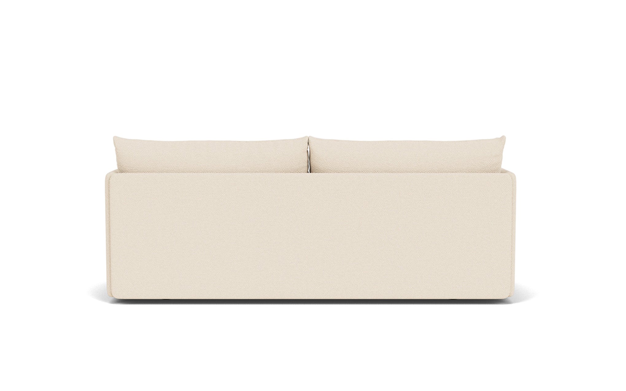 Offset two seat sofa