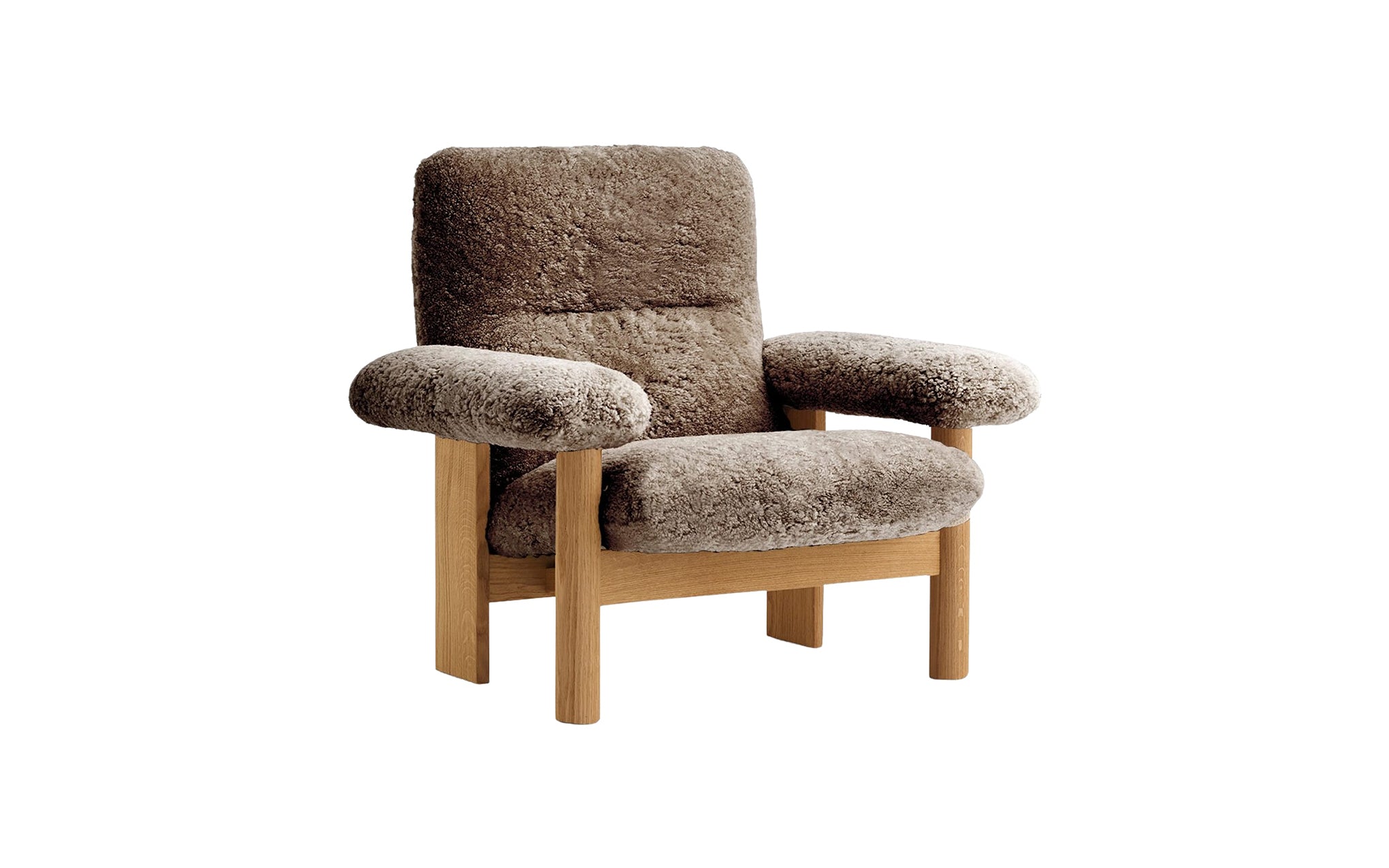 Brasilia lounge chair - high back