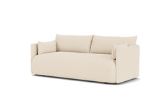 Offset two seat sofa