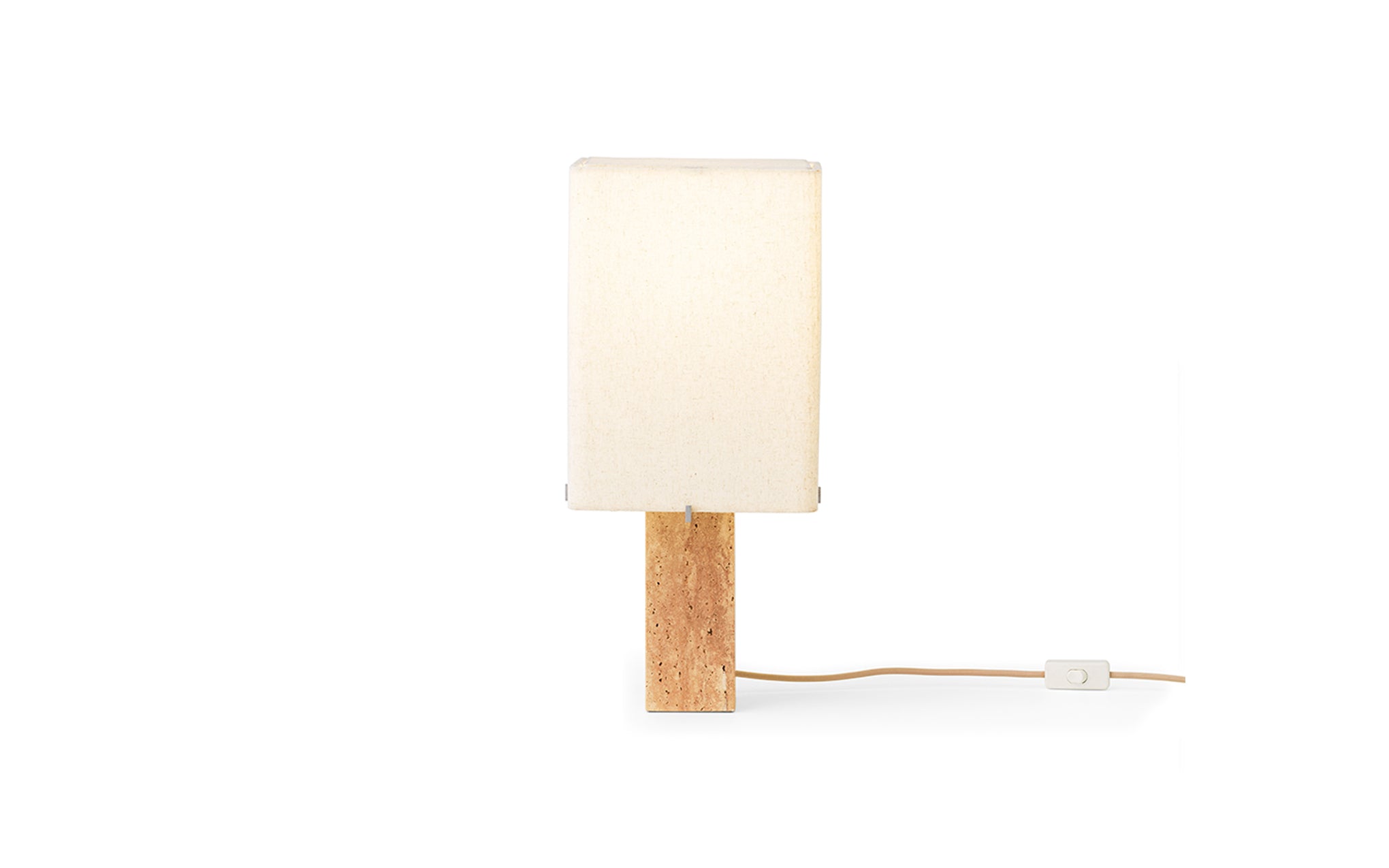 Nonna table lamp - travertine